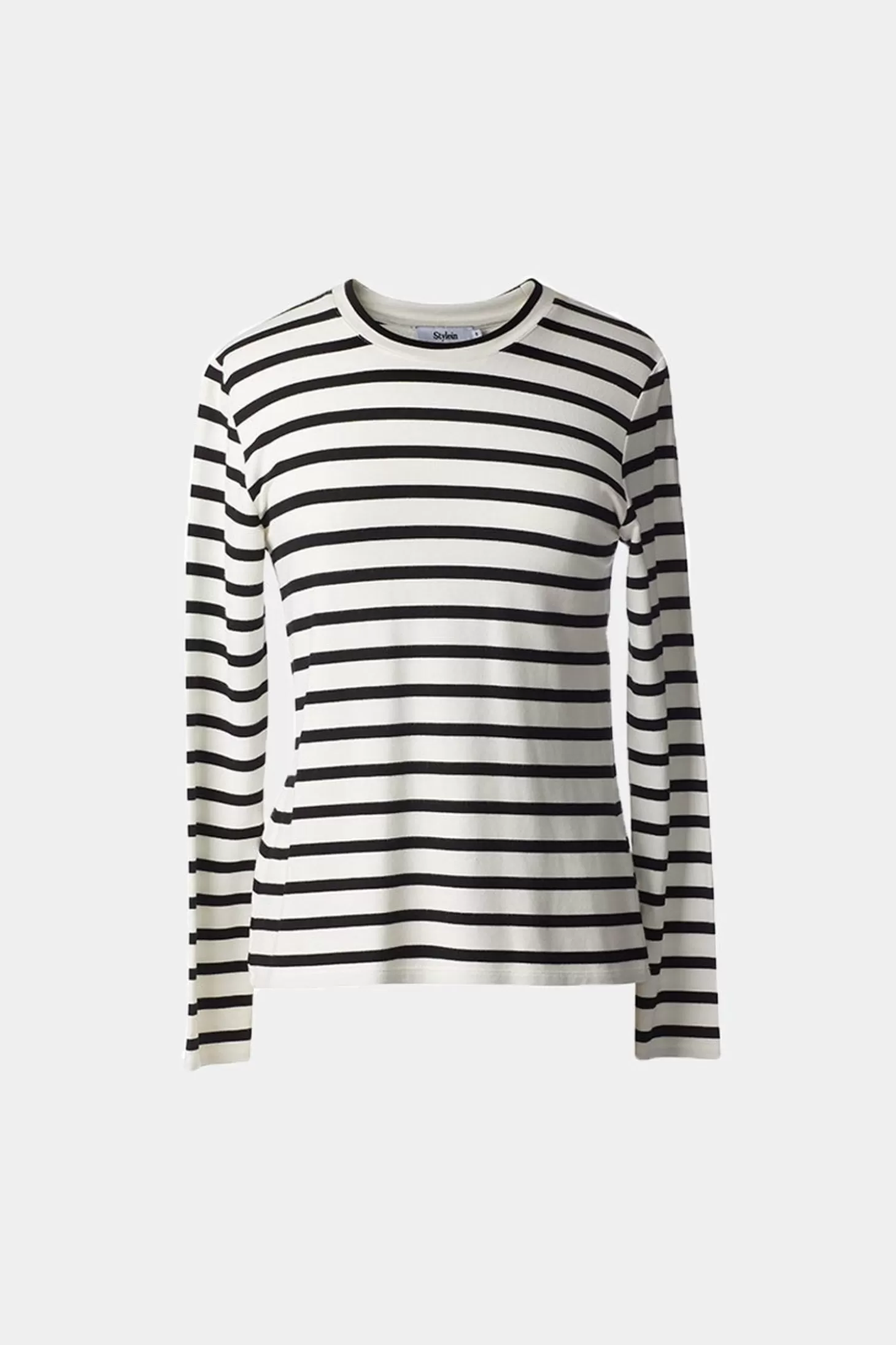 Stylein Basics-Canvey Top - White With Stripes