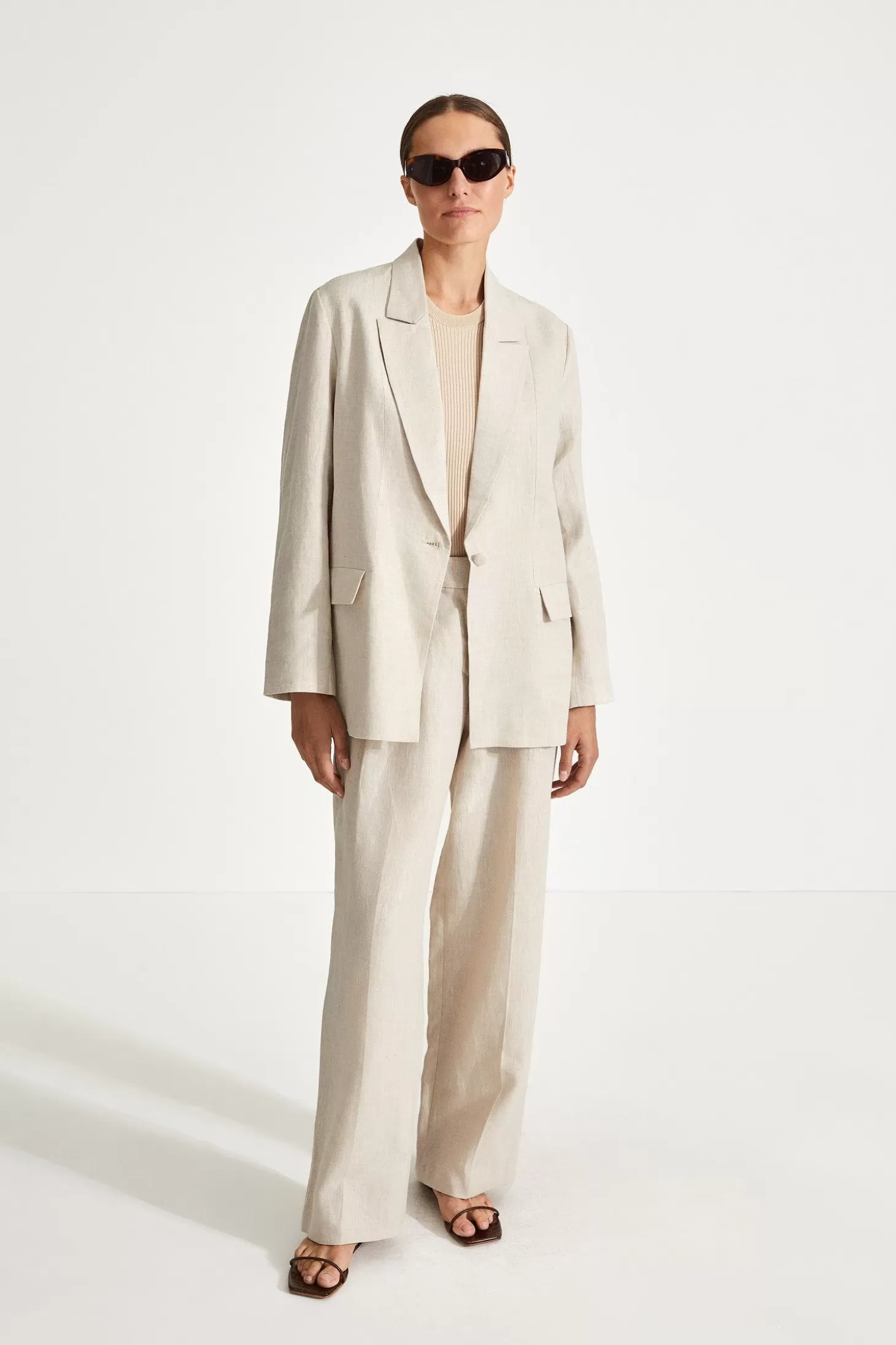 Stylein Blazers-Selia Blazer - Beige